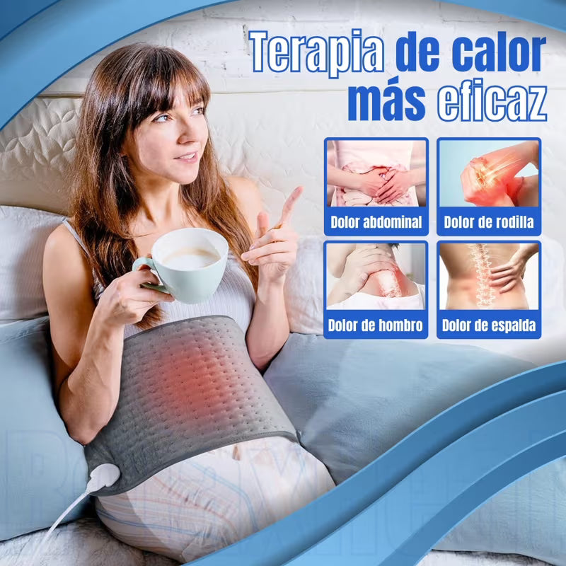 Manta térmica para dolores musculares y molestias corporales