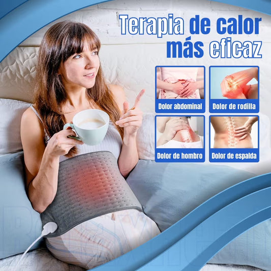 Manta térmica para dolores musculares y molestias corporales