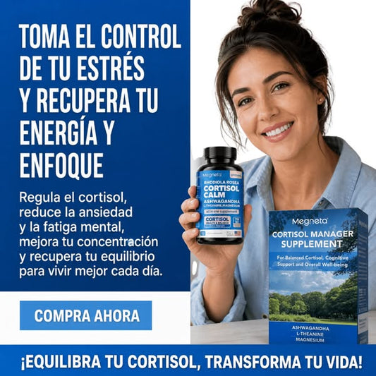 Cortisol Calm: Solución para Estrés e Insomnio